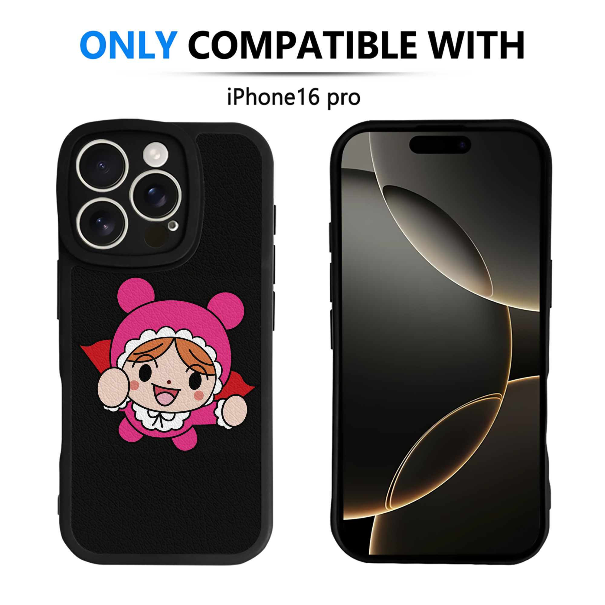 （画像用） アンパンマン Anpanman 【iPhone 16シリーズ対応】シリコンスマホケース（レザー調） 材質：シリコン